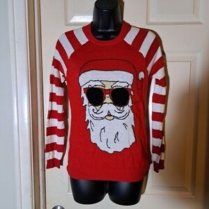 Forever 21 kids Santa sweater size medium